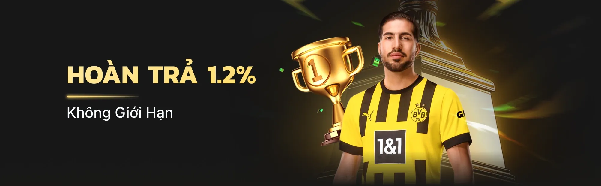 Ưu đãi hoàn trả cao hơn lucky888 nhà cái